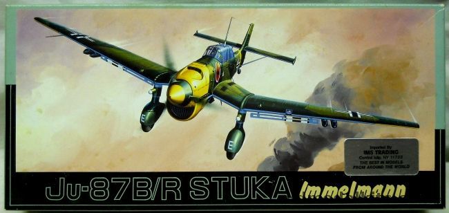Fujimi 1/72 Junkers Stuka Ju-87 B-1/B-2/R-1/R-2 - I./SG.2 (2) Immelmann 1941 / III/Stuka 2 Immelmann / Stuka-Kette 'Jolanthe-Kette' Spanish Civil War 1939, F-13 plastic model kit